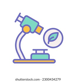 microscope icon for your website design, logo, app, UI.