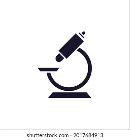 microscope icons symbol vector elements for infographic web
