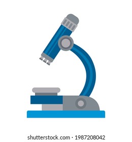microscope laboratory device isolated icon