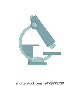 Microscope. Laboratory equipment. Optical device. Magnifying glass. Research tool