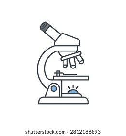 A microscope is a laboratory instrument