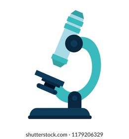 microscope laboratory isolated icon