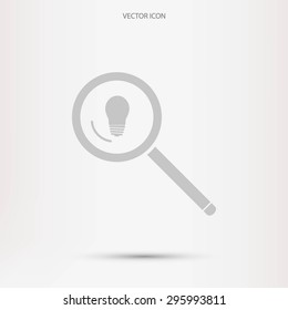 microscope and lightbulb icon