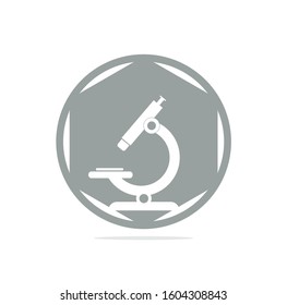 Microscope Logo Vector Stock Vector (Royalty Free) 1601268400
