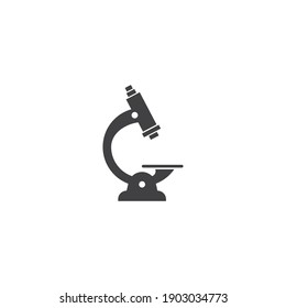 Microscope Logo Vector Design Template Stock Vector (royalty Free 