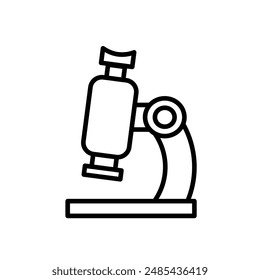 Microscope - magnification - vector icon	