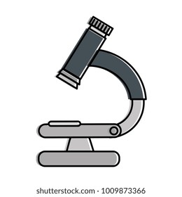 microscope medical isolated icon