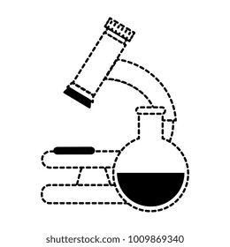 microscope medical with tube test