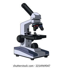 Mikroskop für Mikrobiologie, Medizin-Labor