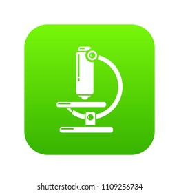 Microscope modern icon. Simple illustration of microscope modern vector icon for web