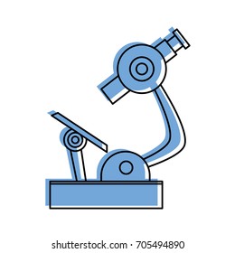 microscope science icon image