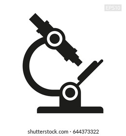 Microscope, science icon for your project. Vector design element 