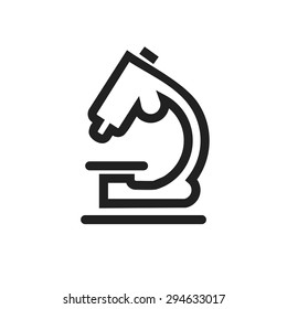 Microscope, scientific, equipment icon vector image. Can also be used for education, academics and science. Suitable for use on web apps, mobile apps, and print media.
