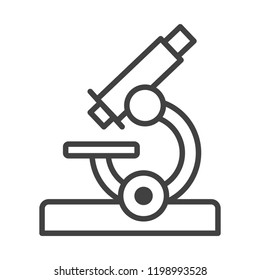 Microscope scientific symbol