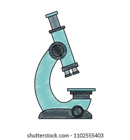 Microscope scientific tool scribble