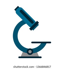 Microscope scientific tool symbol