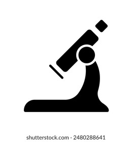 Microscope set icon. Microscope, laboratory, research, science, biology, magnification, observation, scientific equipment, analysis, education.