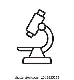 microscope vector art and illustration.