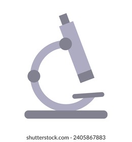 Microscope Vector Flat Icon For Personal And Commercial Use.
