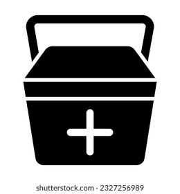 Microscope Vector Glyph Icon For Personal And Commercial Use.
