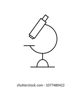 microscope  vector icon