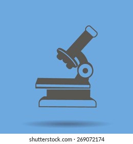 microscope vector icon