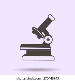 microscope vector icon