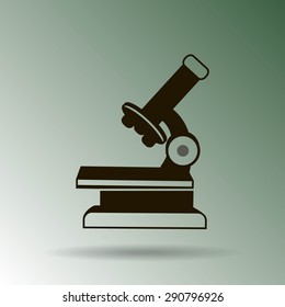microscope vector icon