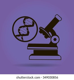 microscope vector icon