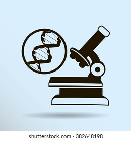 microscope vector icon