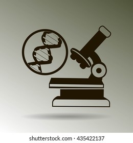 microscope vector icon