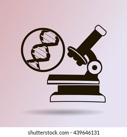 microscope vector icon