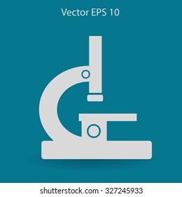 Microscope vector illustration