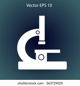 Microscope vector illustration