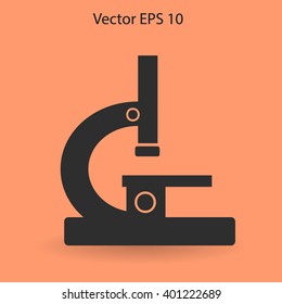 Microscope vector illustration