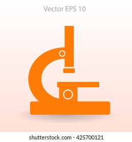 Microscope vector illustration