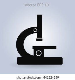 Microscope vector illustration