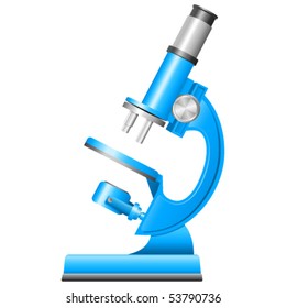 microscope - vector illustration