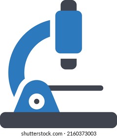 microscope Vector illustration on a transparent background. Premium quality symmbols. Glyphs vector icons for concept and graphic design.