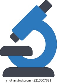 microscope Vector illustration on a transparent background. Premium quality symmbols. Glyphs vector icons for concept and graphic design.