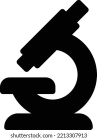 microscope Vector illustration on a transparent background. Premium quality symmbols. Glyphs vector icons for concept and graphic design.