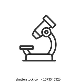 Microscope Vector Out Line Icon