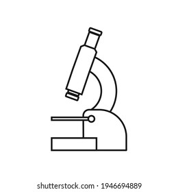 microscopes logo stock vektor template