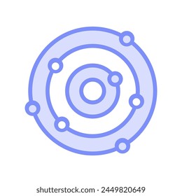 Microscopic Organism icon, organism, microorganism, cell, biology, editable vector, pixel perfect, illustrator ai file