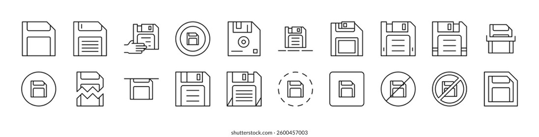MicroSD Memory Card Related Line Icons for Web Sites, Books, Cards, Apps. Editable Stroke. Suitable for Web Sites, Books, Cards, Apps