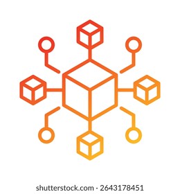 Microservice Icon Element for Design