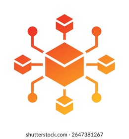 Microservice Icon Element for Design