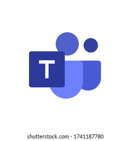 Microsoft Teams logo,remote working application symbol,Microsoft Teams icon - Shutterstock ID 1741187780