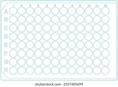 Microtiter plate or ELISA plate for laboratory analyses