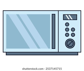 ícone do micro-ondas home appliance isolado